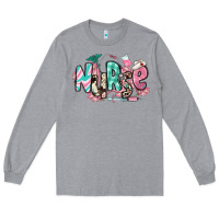 Floral Nurse Long Sleeve Tee | Teevron