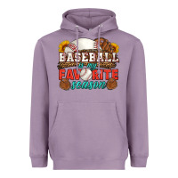 Lavender baseball is my favorite season Heavyweight Hoodie - HRA Design Shop