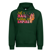 Forest Green just a nail boss building her empire Urban Hoodie - MaliasSmallBusiness