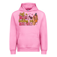 Fuchsia Pink just a nail boss building her empire Urban Hoodie - MaliasSmallBusiness