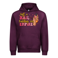 Mauve Wine just a nail boss building her empire Urban Hoodie - MaliasSmallBusiness