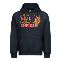 Navy just a nail boss building her empire Urban Hoodie - MaliasSmallBusiness