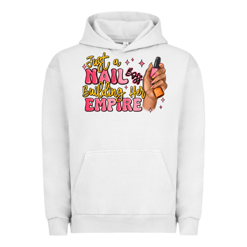 Just A Nail Boss Building Her Empire Urban Hoodie by MaliasSmallBusiness | Teevron