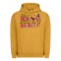 Pigment Peanut Butter just a nail boss building her empire Urban Hoodie - MaliasSmallBusiness