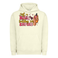 Pigment Pistachio just a nail boss building her empire Urban Hoodie - MaliasSmallBusiness