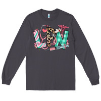 Smoke floral lpn licensed practical nurse Long Sleeve Tee - RanaPortraitStore