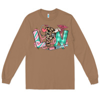 Toasted Coconut floral lpn licensed practical nurse Long Sleeve Tee - RanaPortraitStore