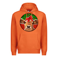 Carrot Christmas Cow Premium Hoodie - Jasminsmagicworld
