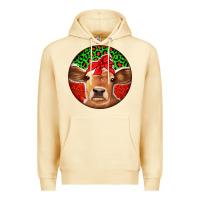 Pina Colada Christmas Cow Premium Hoodie - Jasminsmagicworld