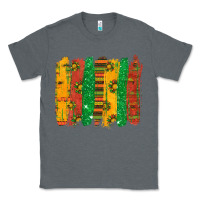 Charcoal Heather black history brushstroke Classic Tee - texasbilliewilder