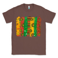 Chestnut black history brushstroke Classic Tee - texasbilliewilder
