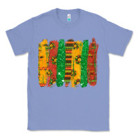 Colony Blue black history brushstroke Classic Tee - texasbilliewilder