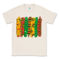 Natural black history brushstroke Classic Tee - texasbilliewilder