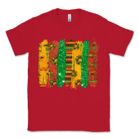Red black history brushstroke Classic Tee - texasbilliewilder