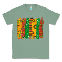 Sage black history brushstroke Classic Tee - texasbilliewilder