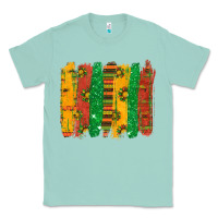 Seafoam black history brushstroke Classic Tee - texasbilliewilder