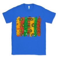 True Royal black history brushstroke Classic Tee - texasbilliewilder