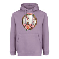 Lavender western baseball with roses Heavyweight Hoodie - HRA Design Shop
