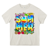Summer Time Heavy Core Tee | Teevron