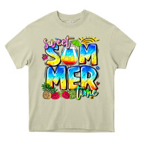 Mossy summer time Heavy Core Tee - CowhideDigitalArt