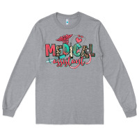 Heather Grey medical assistant Long Sleeve Tee - RanaPortraitStore