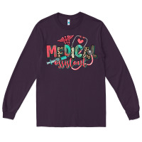 Plum medical assistant Long Sleeve Tee - RanaPortraitStore