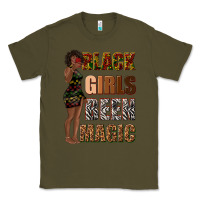 Army Green black girls been magic Classic Tee - texasbilliewilder