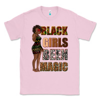 Bubblegum Pink black girls been magic Classic Tee - texasbilliewilder