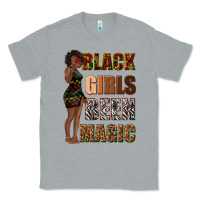 Heather Grey black girls been magic Classic Tee - texasbilliewilder
