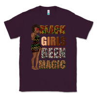 Plum black girls been magic Classic Tee - texasbilliewilder