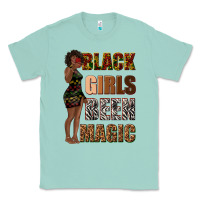 Seafoam black girls been magic Classic Tee - texasbilliewilder
