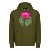 Army Green eagle claws cactus Premium Hoodie - LillyAllenDesigns
