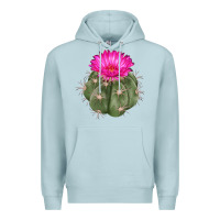 Blue Mist eagle claws cactus Premium Hoodie - LillyAllenDesigns