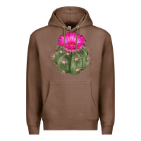 Chestnut eagle claws cactus Premium Hoodie - LillyAllenDesigns