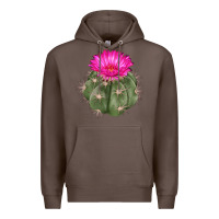 Coffee eagle claws cactus Premium Hoodie - LillyAllenDesigns