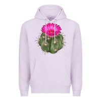 Lilac eagle claws cactus Premium Hoodie - LillyAllenDesigns