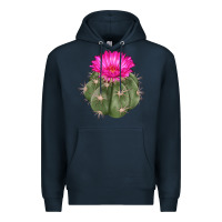Navy eagle claws cactus Premium Hoodie - LillyAllenDesigns