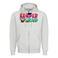 Dove Grey miss kinder grad Zipper Hoodie - texasbilliewilder