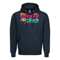 Navy miss kinder grad Zipper Hoodie - texasbilliewilder