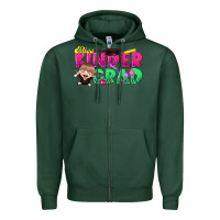 Sports Green miss kinder grad Zipper Hoodie - texasbilliewilder