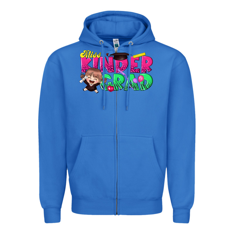Miss Kinder Grad Zipper Hoodie by texasbilliewilder | Teevron
