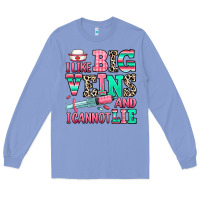 Colony Blue i like big veins and i cannot lie Long Sleeve Tee - RanaPortraitStore