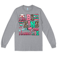 Heather Grey i like big veins and i cannot lie Long Sleeve Tee - RanaPortraitStore