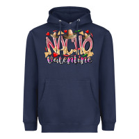 Navy nacho valentine Heavyweight Hoodie - RacoonDesign