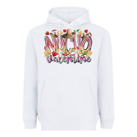 White nacho valentine Heavyweight Hoodie - RacoonDesign