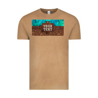 Vintage Camel preview custom name turquoise stone leopard bull skull license plate Vintage Tee - Artiststas
