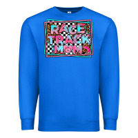True Royal race track mom Premium Sweatshirt - AdoDesignShop