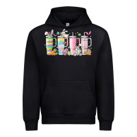 Black retro groovy easter Urban Hoodie - MaliasSmallBusiness