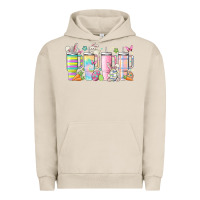 Pigment French Oak retro groovy easter Urban Hoodie - MaliasSmallBusiness