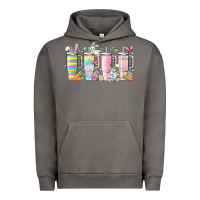 Pigment Tornado retro groovy easter Urban Hoodie - MaliasSmallBusiness